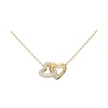 Thumbnail Image 1 of Guess Beloved Women's Heart Link Necklace with Clear Crystals