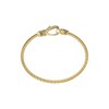 Thumbnail Image 1 of GUESS Gold Tone Squared Curb Chain Hook Bracelet