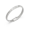 Thumbnail Image 1 of GUESS 7mm 4G Logo Pavé ID Plate Bracelet