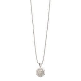 GUESS 26" Lion Legacy Coin Pendant Necklace