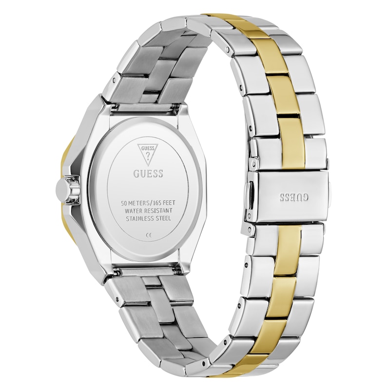 Main Image 3 of Guess Empress Women's Green Dial & Two-Tone Stainless Steel Bracelet Watch