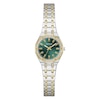 Thumbnail Image 1 of Guess Pixie Women's Green Dial & Two-Tone Stainless Steel Bracelet Watch
