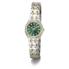 Thumbnail Image 5 of Guess Pixie Women's Green Dial & Two-Tone Stainless Steel Bracelet Watch