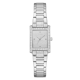 Guess Bonnet Glitz Crystal Dial Stainless Steel Bracelet Watch