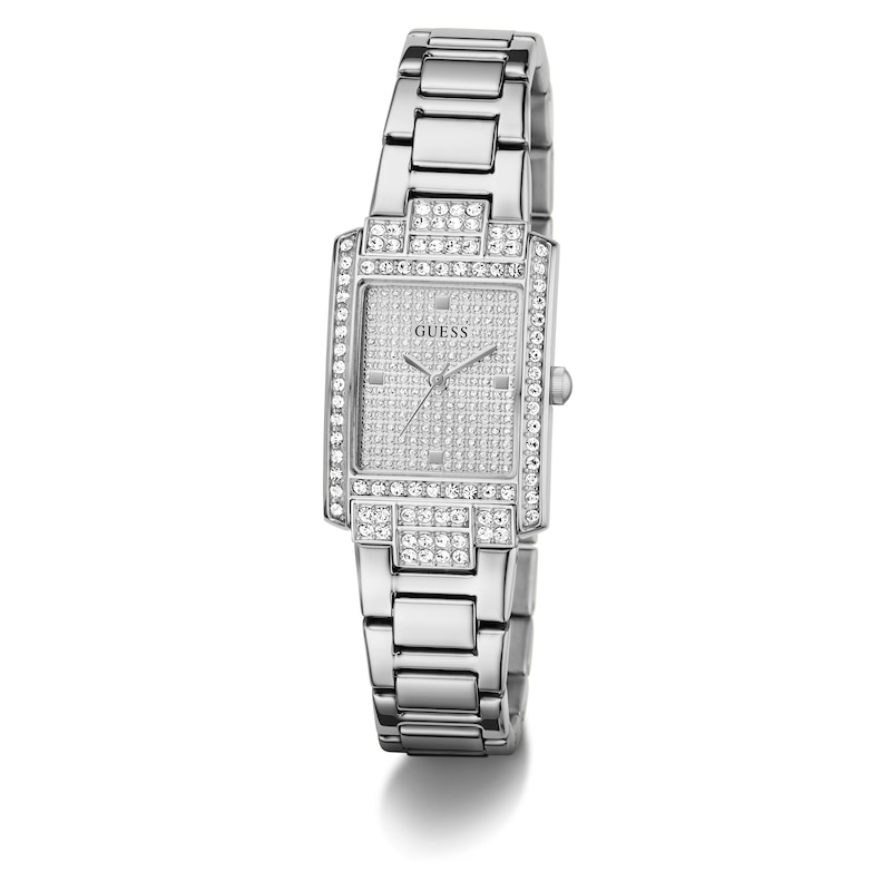 Main Image 7 of Guess Bonnet Glitz Crystal Dial Stainless Steel Bracelet Watch