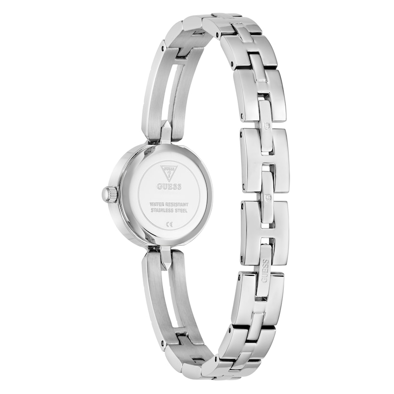 Main Image 3 of Guess Cassidy Women's Silver-Tone Dial & Stainless Steel Bracelet Watch