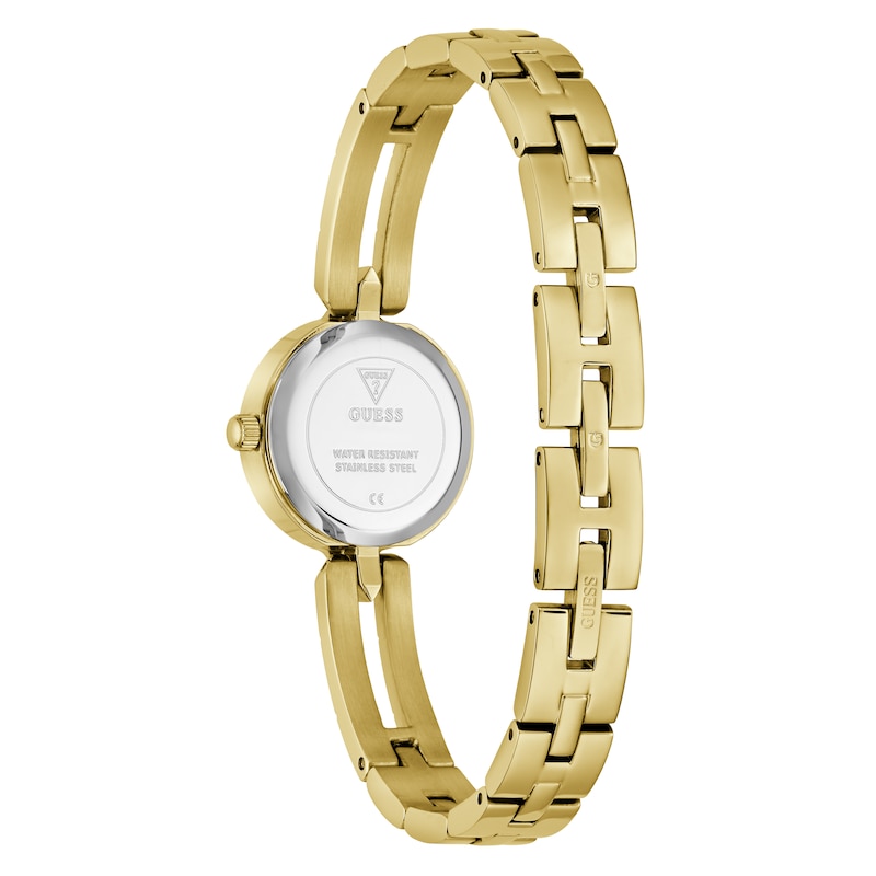 Main Image 3 of Guess Cassidy Women's White Dial & Stainless Steel Bracelet Watch