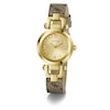 Thumbnail Image 5 of Guess Ginger Women's Champagne Dial & Beige Leather Strap Watch