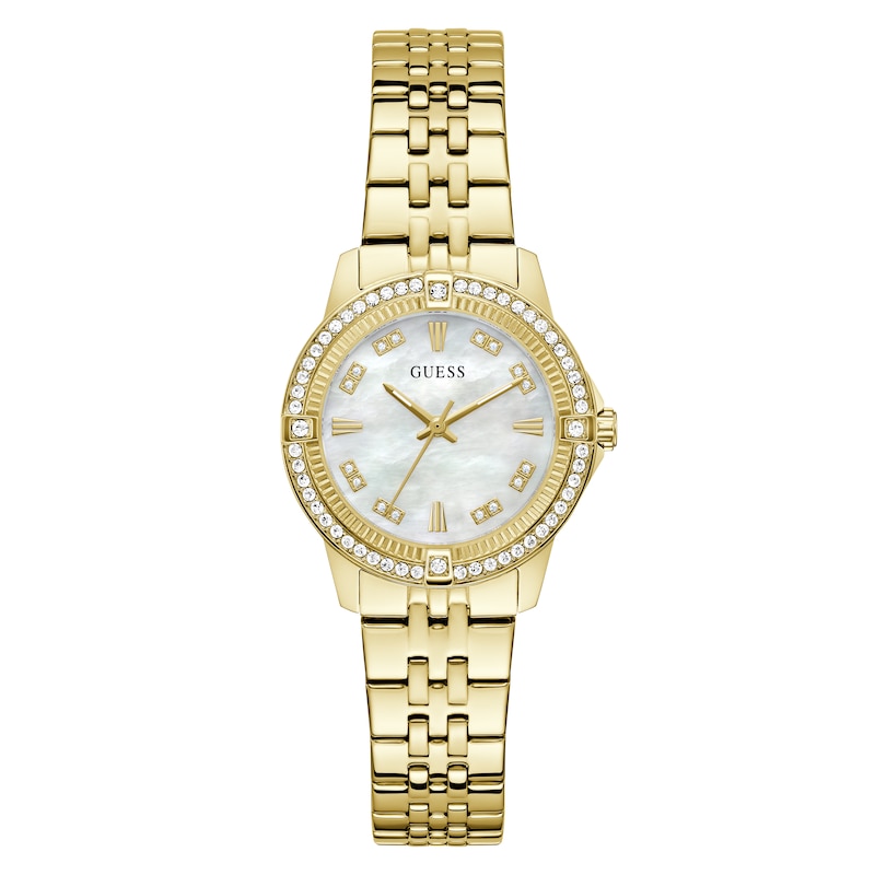 Main Image 1 of Guess Colette Women's White Dial & Stainless Steel Bracelet Watch