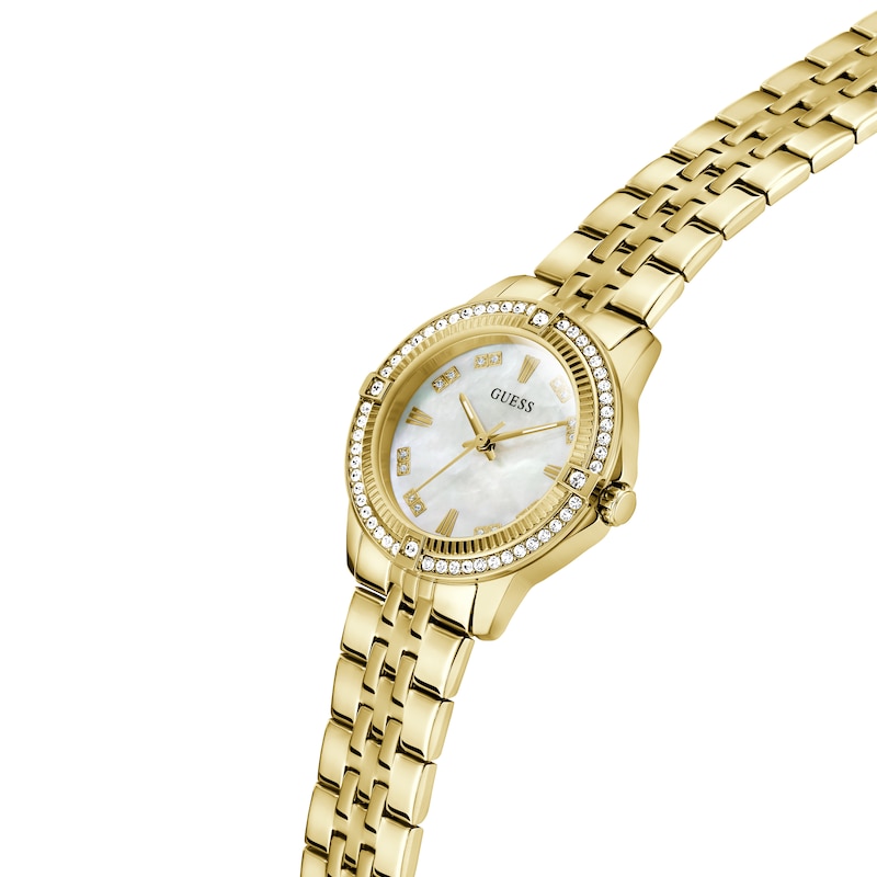 Main Image 4 of Guess Colette Women's White Dial & Stainless Steel Bracelet Watch