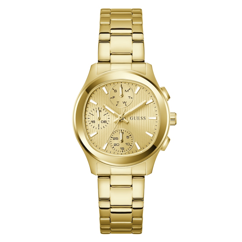 Main Image 1 of Guess Bridie Women's Champagne Dial & Stainless Steel Bracelet Watch