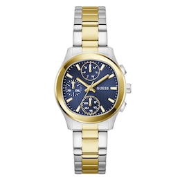 Guess Bridie Women's Blue Dial & Two-Tone Stainless Steel Bracelet Watch
