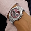 Thumbnail Image 3 of Guess Equity Men's Red Dial & Stainless Steel Bracelet Watch