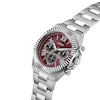 Thumbnail Image 6 of Guess Equity Men's Red Dial & Stainless Steel Bracelet Watch