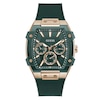 Thumbnail Image 1 of Guess Phoenix Men's Green Dial & Silicone Strap Watch