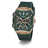 Thumbnail Image 5 of Guess Phoenix Men's Green Dial & Silicone Strap Watch