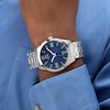Thumbnail Image 2 of Guess Men's 44mm Blue Dial Interchangeable Stainless Steel Bracelet And Navy Silicone Strap Watch