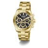 Thumbnail Image 5 of Guess Arthur Black Dial & Gold Tone Bracelet Watch