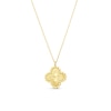Thumbnail Image 1 of 9ct Yellow Gold Clover Motif Pendant