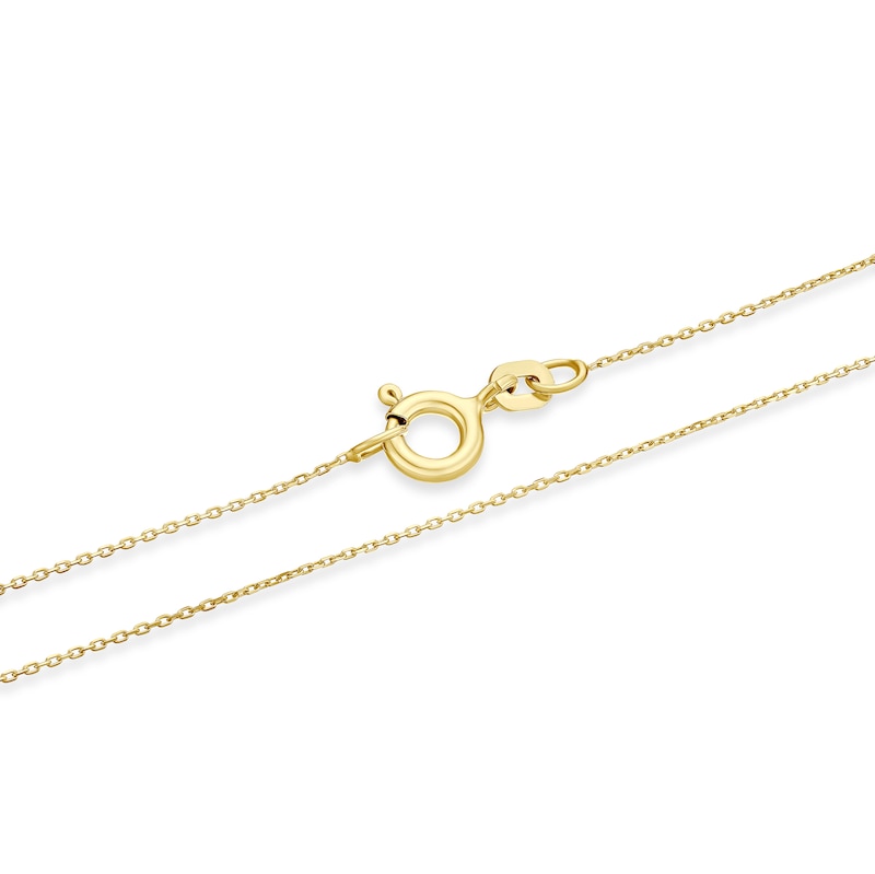 Main Image 3 of 9ct Yellow Gold Clover Motif Pendant