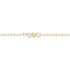 Thumbnail Image 2 of 9ct Yellow Gold Freshwater Pearl Gold Bead Station Bracelet