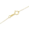 Thumbnail Image 3 of 9ct Yellow Gold Diamond Cut Clover Chain Bracelet