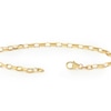 Thumbnail Image 3 of 9ct Yellow Gold Hollow Concave Belcher Bracelet 7.25"