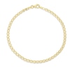 Thumbnail Image 1 of 9ct Yellow Gold Circle Link Disc Chain Bracelet