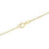 Thumbnail Image 3 of 9ct Yellow Gold Oval Motif Chain Bracelet