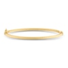 Thumbnail Image 1 of 9ct Yellow Gold Diamond Cut Edge Bangle