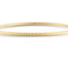 Thumbnail Image 2 of 9ct Yellow Gold Diamond Cut Textured Bangle