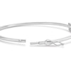 Thumbnail Image 3 of Sterling Silver Cubic Zirconia Links Bangle