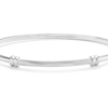 Thumbnail Image 2 of Sterling Silver Bar Detail Bangle