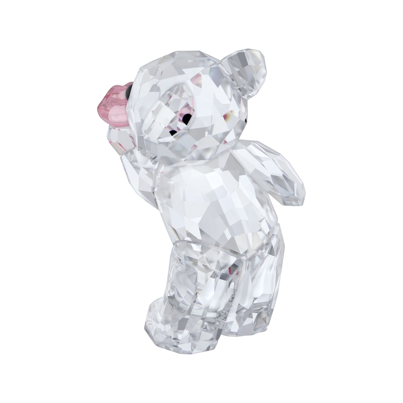 Main Image 3 of Swarovski Kris Bear A Kiss Full of Love Crystal Figurine