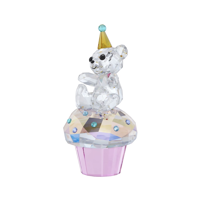 Main Image 2 of Swarovski Kris Bear Sweet Celebration Crystal Figurine