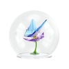 Thumbnail Image 2 of Swarovski Idyllia Glass Ball Crystal Butterfly and Flower Figurine