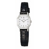 Thumbnail Image 1 of Lorus Ladies' Hexagon Black Leather Strap Watch