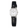 Thumbnail Image 0 of Lorus Ladies' Hexagon Black Leather Strap Watch