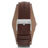 Thumbnail Image 2 of Fossil Men's Black Chrono Dial Brown Leather Strap Watch