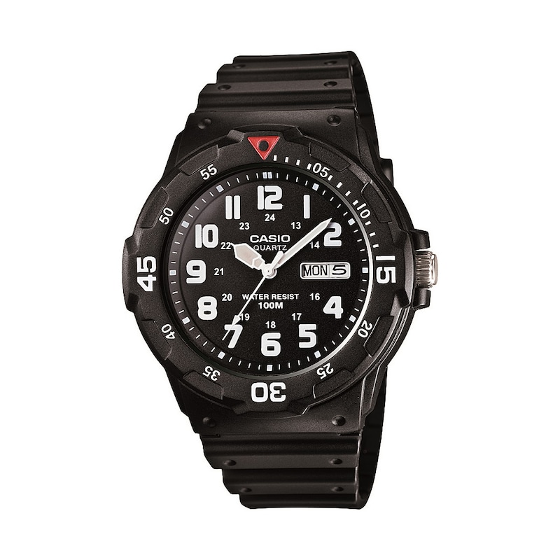 Main Image 1 of Casio MRW-200H-1BVES Men's Black Resin Strap Watch