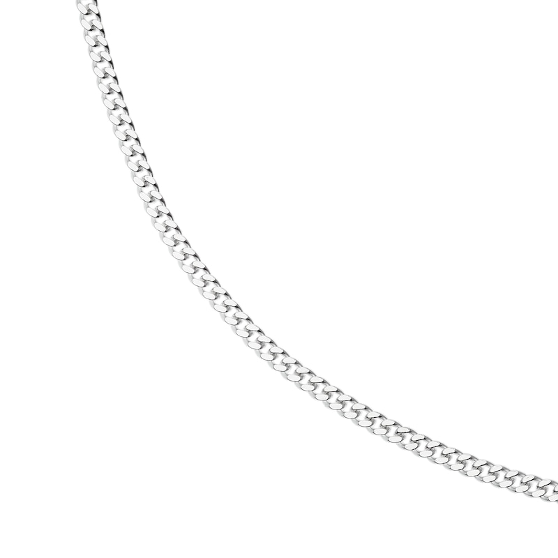 Main Image 1 of Sterling Silver 22" 3mm Curb Chain
