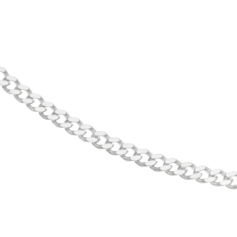 Silver 22 Inch 3mm Curb Chain