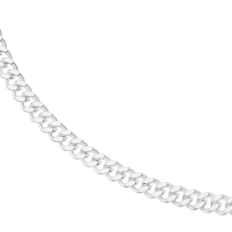 Silver 18 Inch Curb Chain