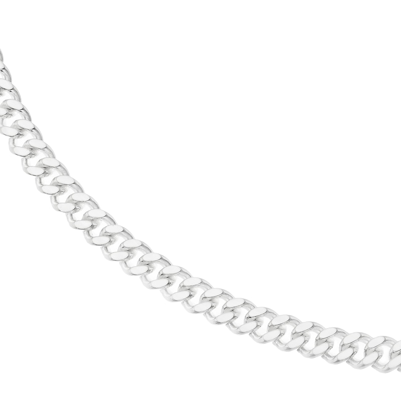 Main Image 1 of Sterling Silver 22" 5mm Curb Chain