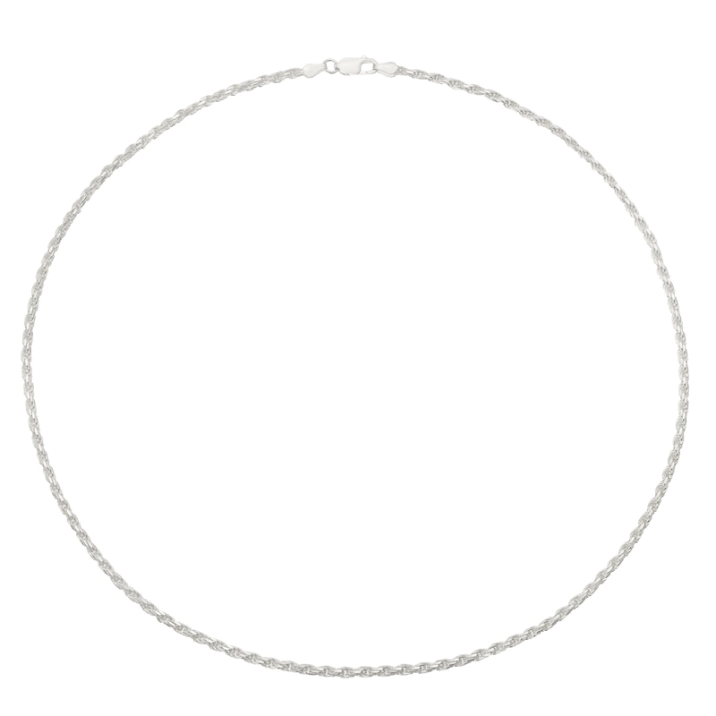Main Image 2 of Sterling Silver 20" Rope Chain