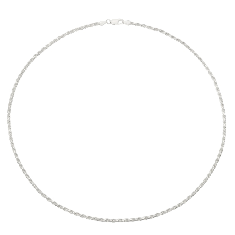 Silver 20 Inch Rope Chain | H.Samuel