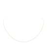 Thumbnail Image 3 of 9ct Yellow Solid Gold 20 Inch Dainty Curb Chain