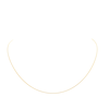 Thumbnail Image 4 of 9ct Yellow Gold Solid  20&quot; Dainty Curb Chain