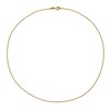 Thumbnail Image 2 of 9ct Yellow Gold Solid  16&quot; Dainty Curb Chain