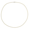 Thumbnail Image 1 of 9ct Yellow Solid Gold 18 Inch Solid Dainty Curb Chain